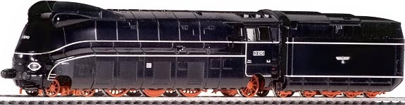 [111113] Dampflok 01 2523 der DRG mit geschlossene Verkleidung