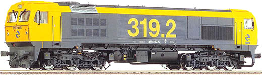 [43834] Dieselok D 319 320.8 der RENFE