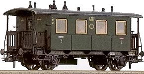 [44801] 2achsiger Lokalbahnwagen der DRG