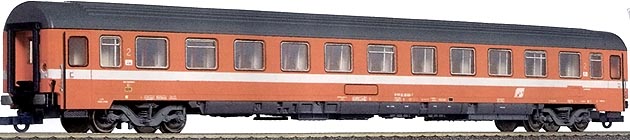 [44637] oranger EC-Wagen der FS