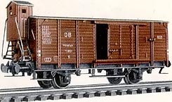 [3420] gedeckte Gterwagen mit Bremserhaus