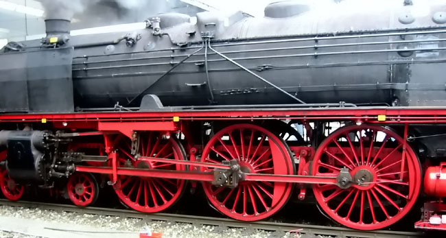 Die Rder der 01 066