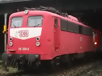 110 229-2 am 01.09.02 im Bw Mnchen Hbf