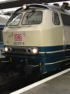 218 317-6 in Mnchen Hbf