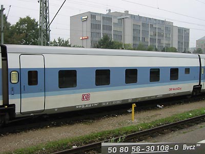 Talgo-Abteilwagen, M�nchnen Ost