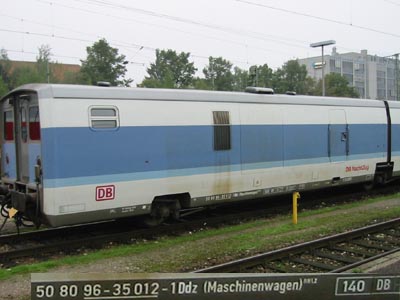Talgo-Maschienenwagen, M�nchnen Ost