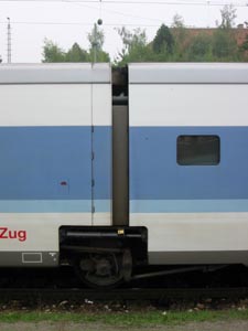 Talgo-Wagen�bergang, M�nchnen Ost