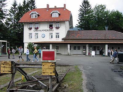 Bahnhof von Oberammergau 2002